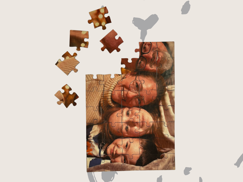 Foto Holzpuzzle personalisiert